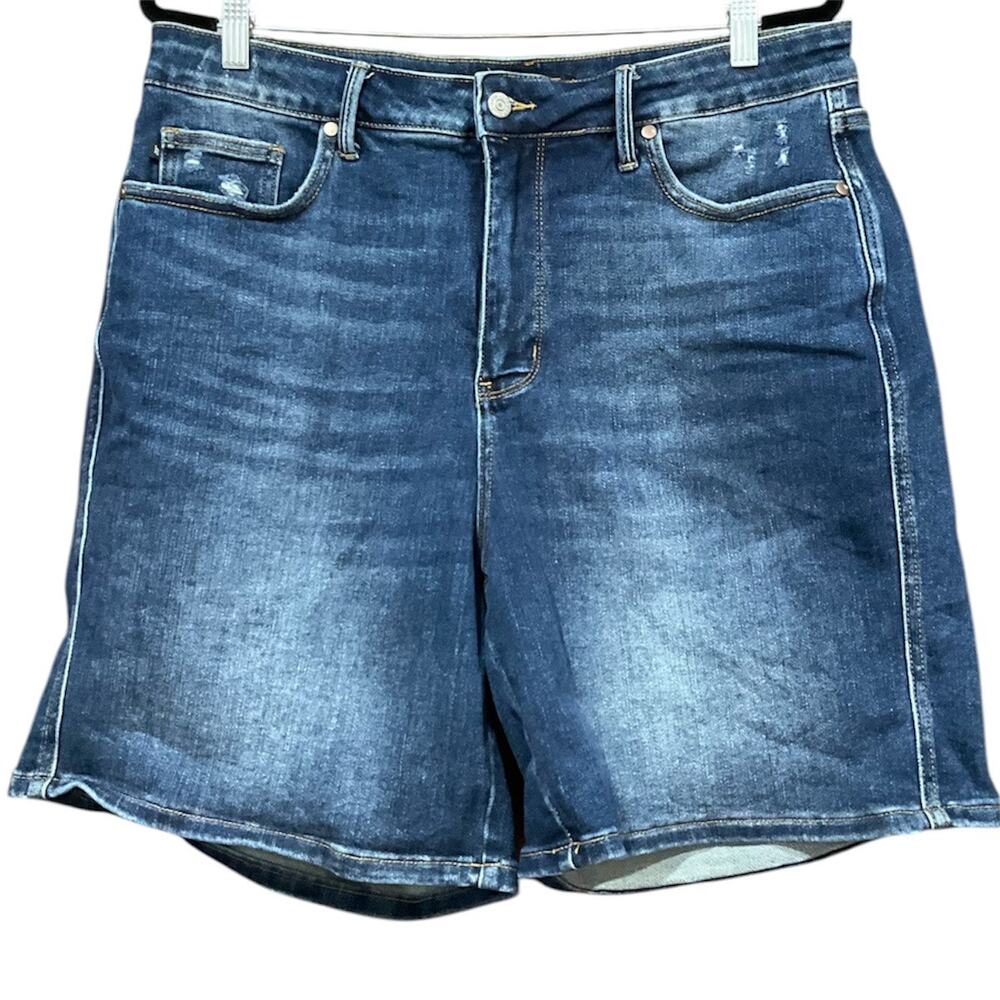 Judy Blue Shorts Women 2X Blue